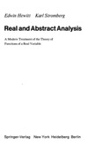 Hewitt E., Stromberg K. — Real and abstract analysis: a modern treatment of the theory of functions of a real variable