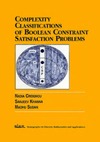 Creignou N., Khanna S., Sudan M. — Complexity classifications of Boolean constraint satisfaction problems