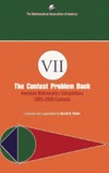 Reiter H.B.  The contest problem book VII: American mathematics competitions