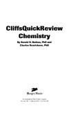 Nathan H.  Chemistry. Cliffs Quick Review