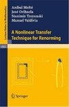 Molto A., Orihuela J.  A nonlinear transfer technique for renorming