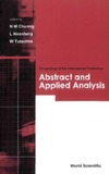 Chuong N.M., Nirenberg L., Tutschke W.  Abstract and applied analysis