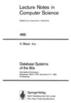 Albrecht Blaser  Database Systems of the 90s: International Symposium