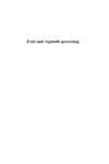 Wim Jongen  Fruit and Vegetable Processing: Improving Quality (Woodhead Publishing in Food Science and Technology)