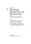 Starke K.  Reviews of  Physiology,  Biochemistry and  Pharmacology