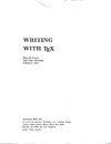 Gurari E.M.  Writing With Tex (Mcgraw-Hill Programming Tools for Scientists and Engineers)