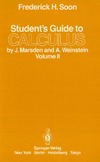 Marsden J., Weinstein A.  Student's guide to Calculus. Volume II