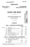 0  M3A1 Scout car (Technical manuals 9-705)