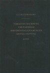 Caratheodory C.  Variationsrechnung und partielle differentialgleichungen erster ordnung