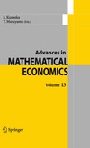 Kusuoka S., Maruyama T.  Advances in mathematical economics