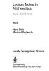 Hans Delfs, Manfred Knebusch  Locally Semialgebraic Spaces