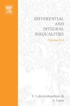 Lakshmikantham V., Leela S.  Differential and Integral Inequalities: Ordinary Differential Equations v. 1: Theory and Applications: Ordinary Differential Equations v. 1