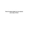 Roller S.  Natural Antimicrobials for the Minimal Processing of Foods