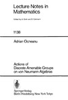 Ocneanu A.  Actions of Discrete Amenable Groups on von Neumann Algebras