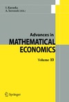 Kusuoka S., Yamazaki A.  Advances in Mathematical Economics Volume 10