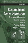 Balbas P., Lorence A.  Recombinant Gene Expression: Reviews and Protocols