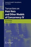 Jensen K., Donatelli S., Koutny M.  Transactions on Petri Nets and Other Models of Concurrency IV