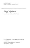 Abe E.  Hopf algebras