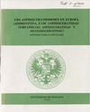 Checa A.  Los Aspidoceratiformes en Europa (Ammonitina, Fam. Aspidoceratidae: Subfamilias Aspidoceratinae y Physodoceratinae)