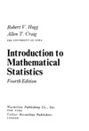 Hogg R., Craig A.  Introduction to mathematical statistics