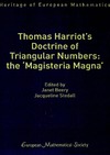 Beery J.L., Stedall J.A.  Thomas Harriot's Doctrine of Triangular Numbers: the `Magisteria Magna'