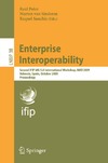 Poler R., van Sinderen M., Sanchis R.  Enterprise Interoperability