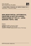 Fujita H., Lax P.D., Strang G.  Nonlinear Partial Differential Equations in Applied Science