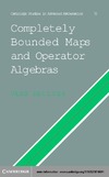 Paulsen V.  Completely Bounded Maps and Operator Algebras