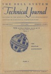 The Bell System Technical Journal, №4