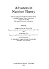 Fernando Q. Gouvea, Noriko Yui  Advances in Number Theory