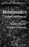 Misener S., Krawetz S.  Bioinformatics Methods and Protocols (Methods in Molecular Biology)