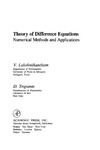 Lakshmikantham V., Trigiante D.  Theory of Difference Equations: Numerical Methods and Applications