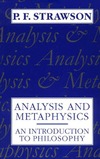 Strawson P.  Analysis and Metaphysics: An Introduction to Philosophy