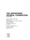 Reider B.  The Orthopaedic Physical Examination