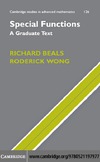 Beals R., Wong R.  Special Functions: A Graduate Text