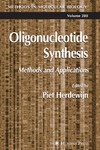 Herdewijn P.  Oligonucleotide Synthesis Methods and Applications