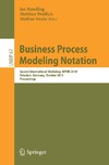 Mendling J., Weidlich M., Weske M.  Business Process Modeling Notation: Second International Workshop, BPMN 2010, Potsdam, Germany, October 13-14, 2010 Proceedings