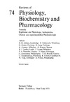 Bloom F.  Reviews of Physiology, Biochemistry and Pharmacology, Volume 74