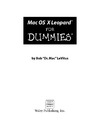 Bob LeVitus  Mac OS X Leopard For Dummies