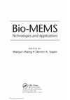 W. Wang, S. A. Soper  Bio-MEMS: Technologies and Applications