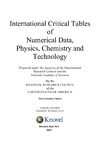 Washburn E.  International Critical Tables of Numerical Data, Physics, Chemistry and Technology