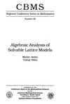 Jimbo M., Miwa T.  Algebraic analysis of solvable lattice models