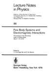 degli Atti C. C., De Sanctis E.  Few Body Systems and Electromagnetic Interactions