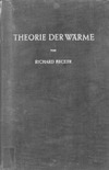 Richard Becker  Theorie der Warme