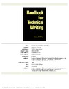 Shelton J.H.  Handbook for Technical Writing
