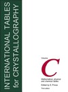 Prince E.  International Tables for Crystallography, Vol.C: Mathematical, physical and chemical tables