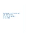 Lessard C., Enderle J.  Signal Processing of Random Physiological Signals