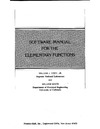 Cody W.J., Waite W.  Software manual for the elementary functions