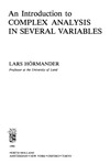 Hormander L. — An introduction to complex analysis in several variables