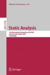 Giacobazzi R.  Static Analysis: 11th International Symposium, SAS 2004, Verona, Italy, August 26-28, 2004, Proceedings (Lecture Notes in Computer Science)